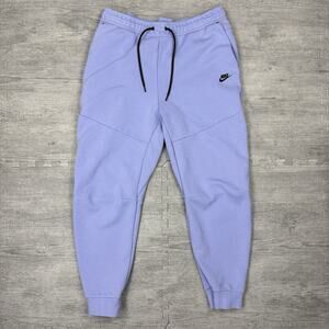 Nike Tech Fleece Joggers Pants Mens Light Thistle Purple CU4495 569 - Size 2XL-T